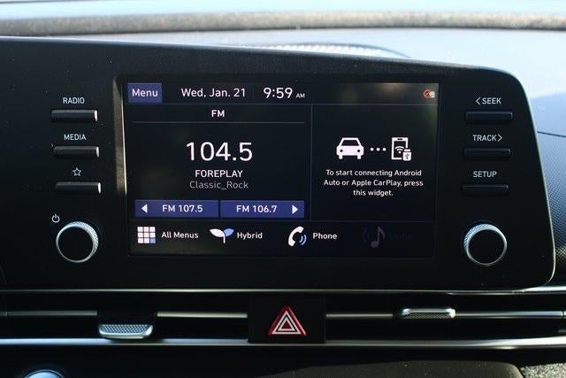 2022 Hyundai Elantra Hybrid Blue