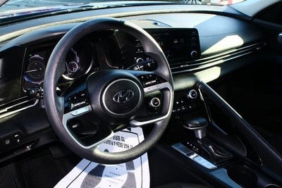 2022 Hyundai Elantra Hybrid Blue