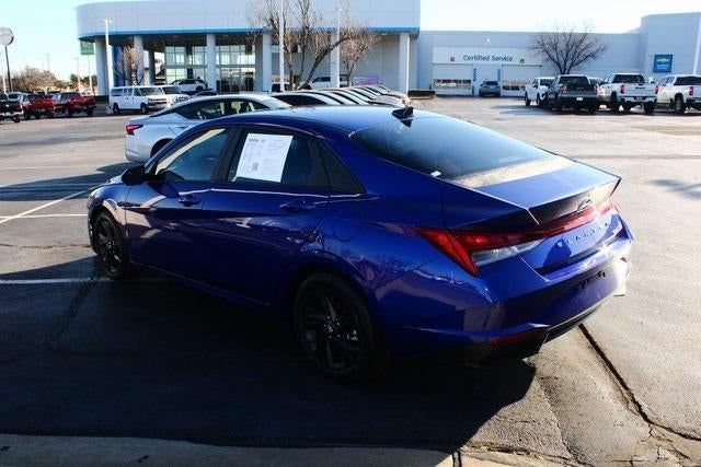 2022 Hyundai Elantra Hybrid Blue