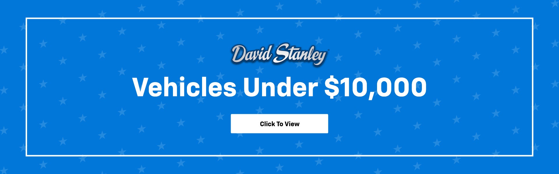 Vehicles Under $10,000