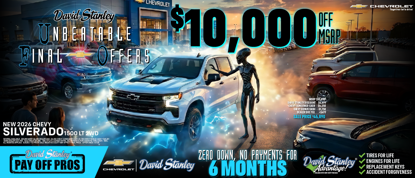 Unbeatable Chevy Offers