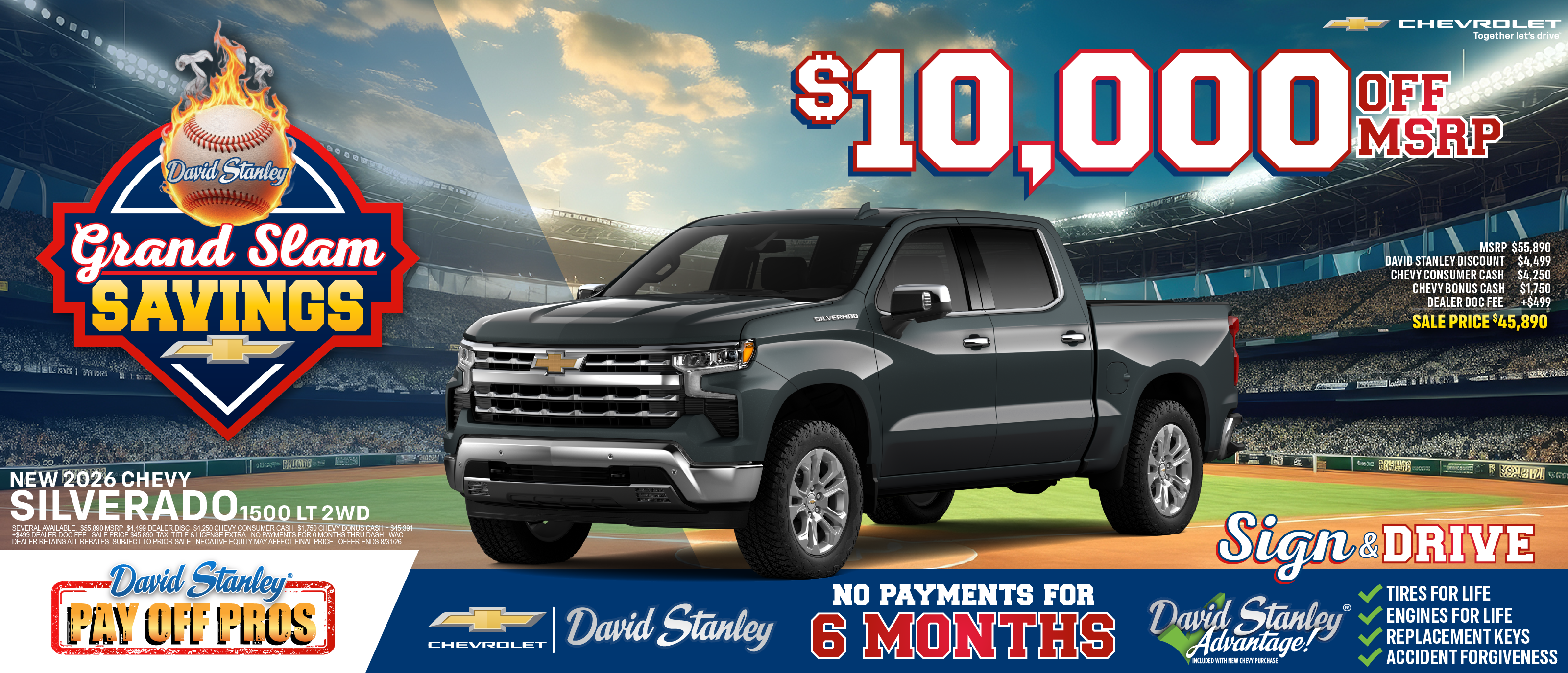 Grand Slam Savings!