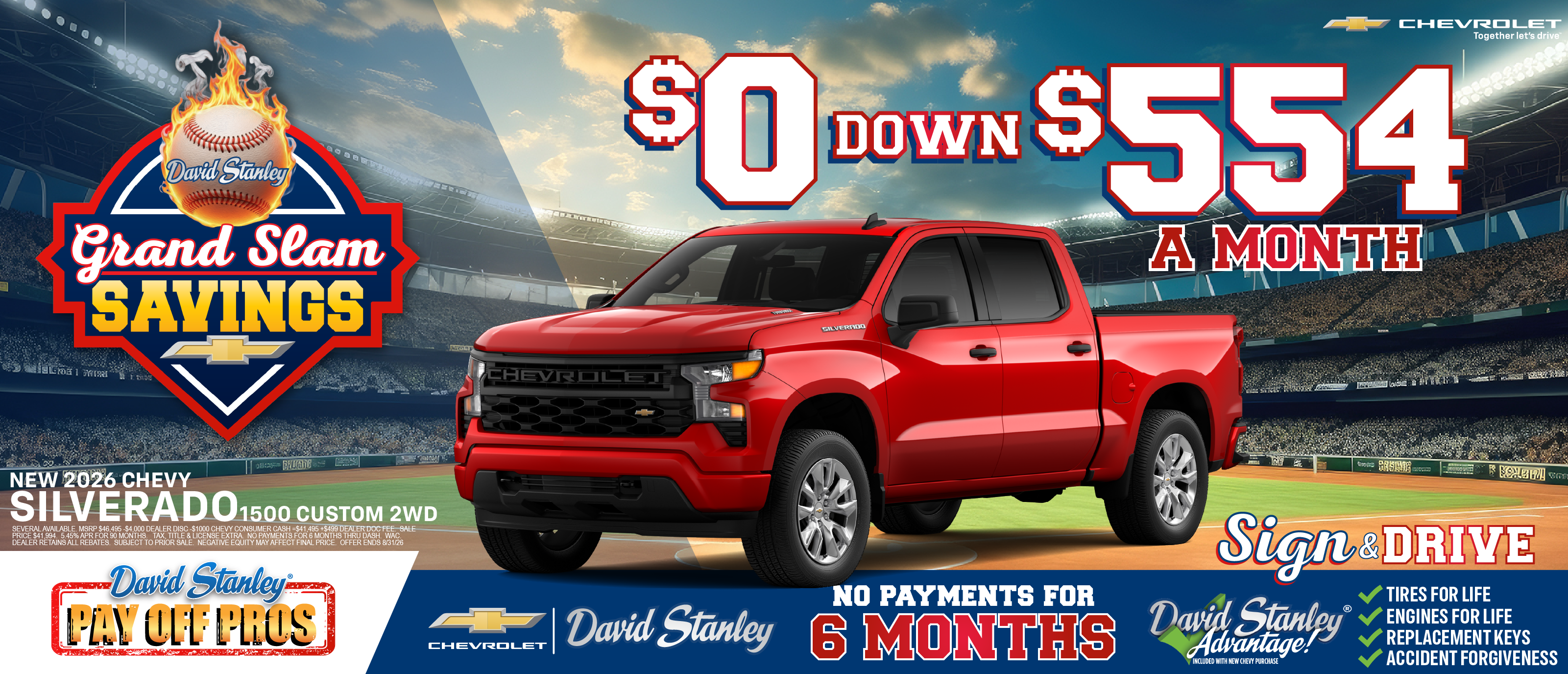 Grand Slam Savings!