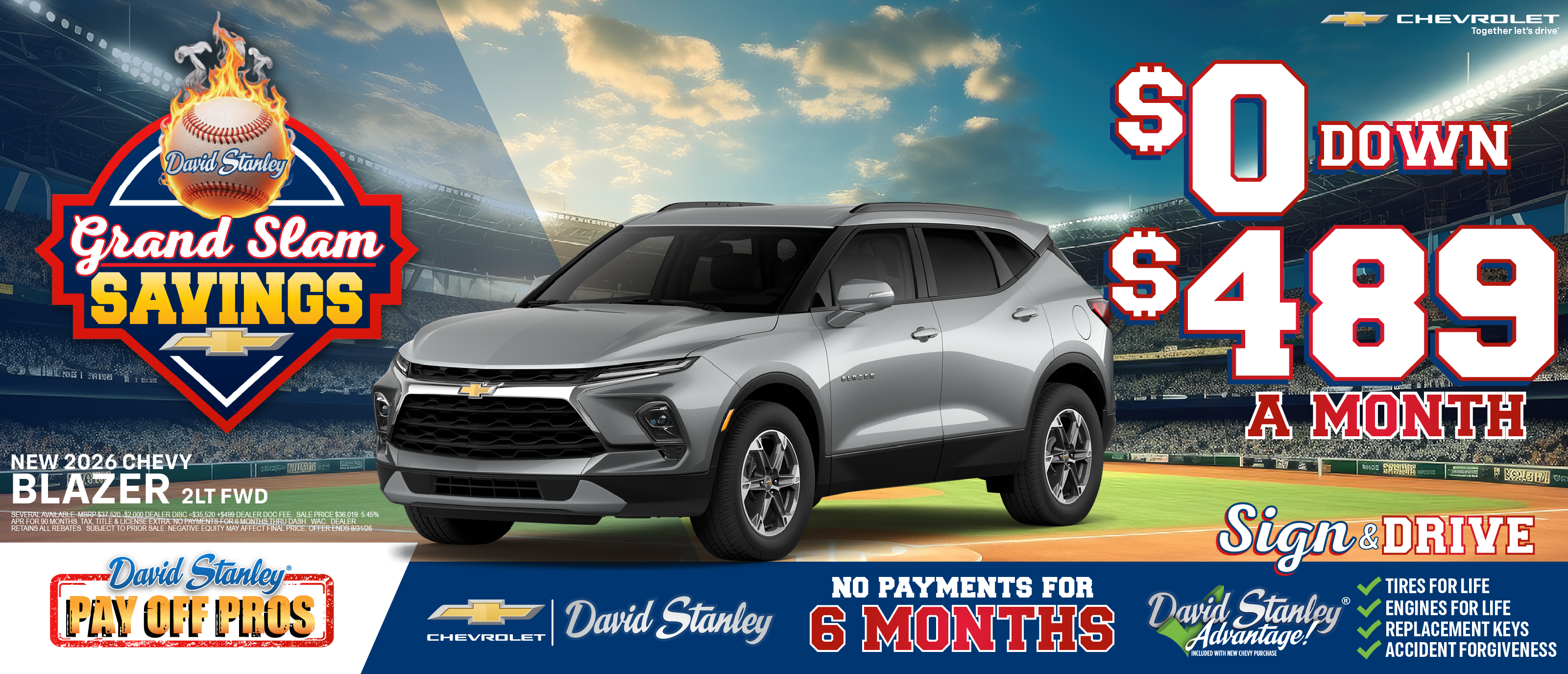 Grand Slam Savings!