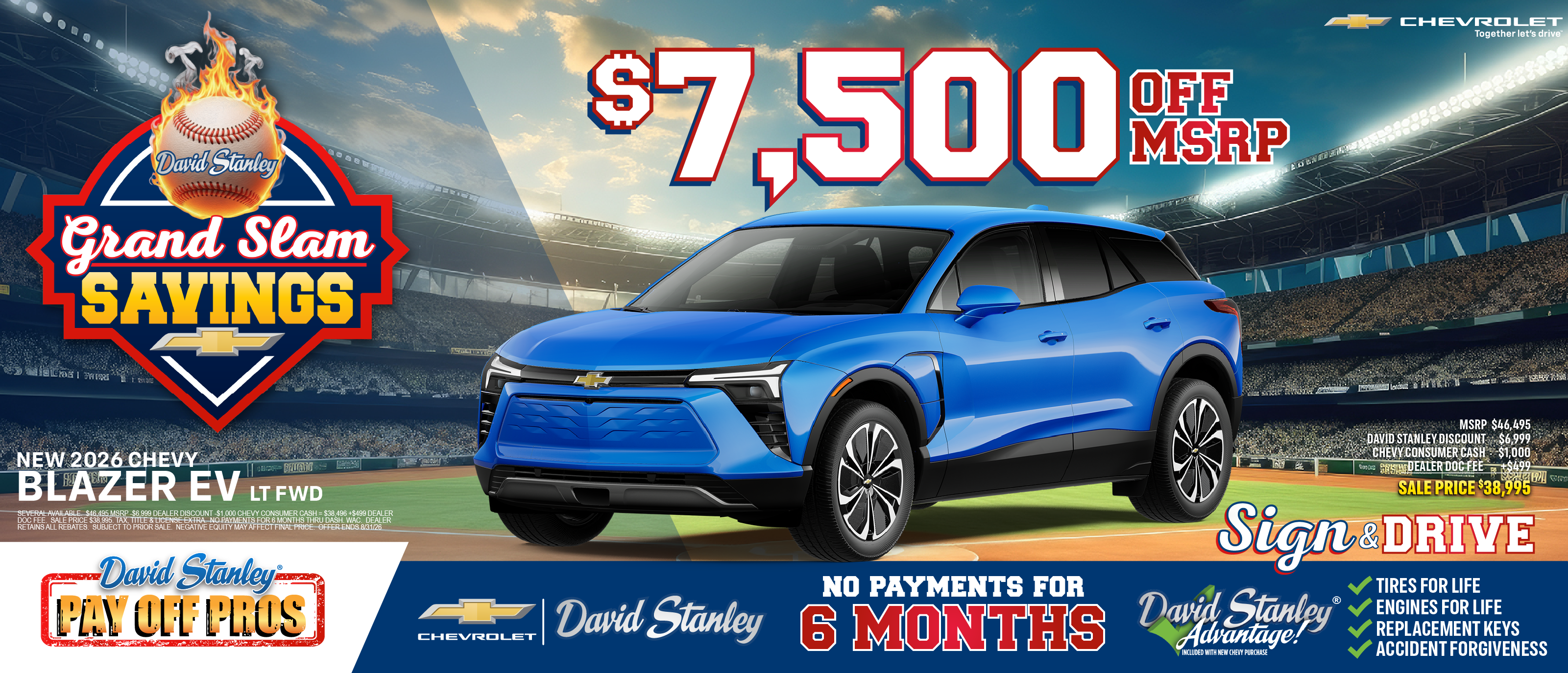 Grand Slam Savings!
