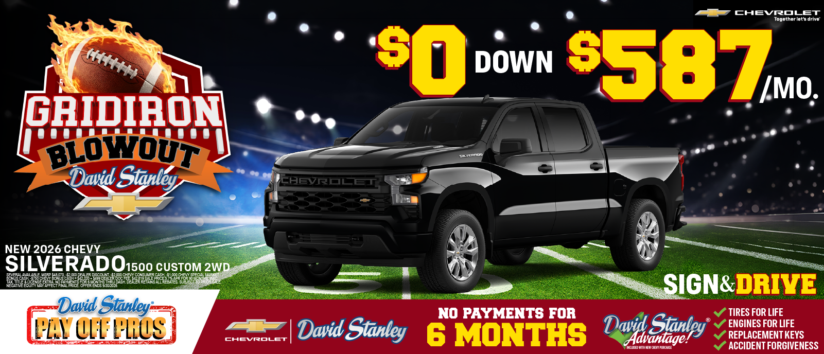 GRIDIRON BLOWOUT