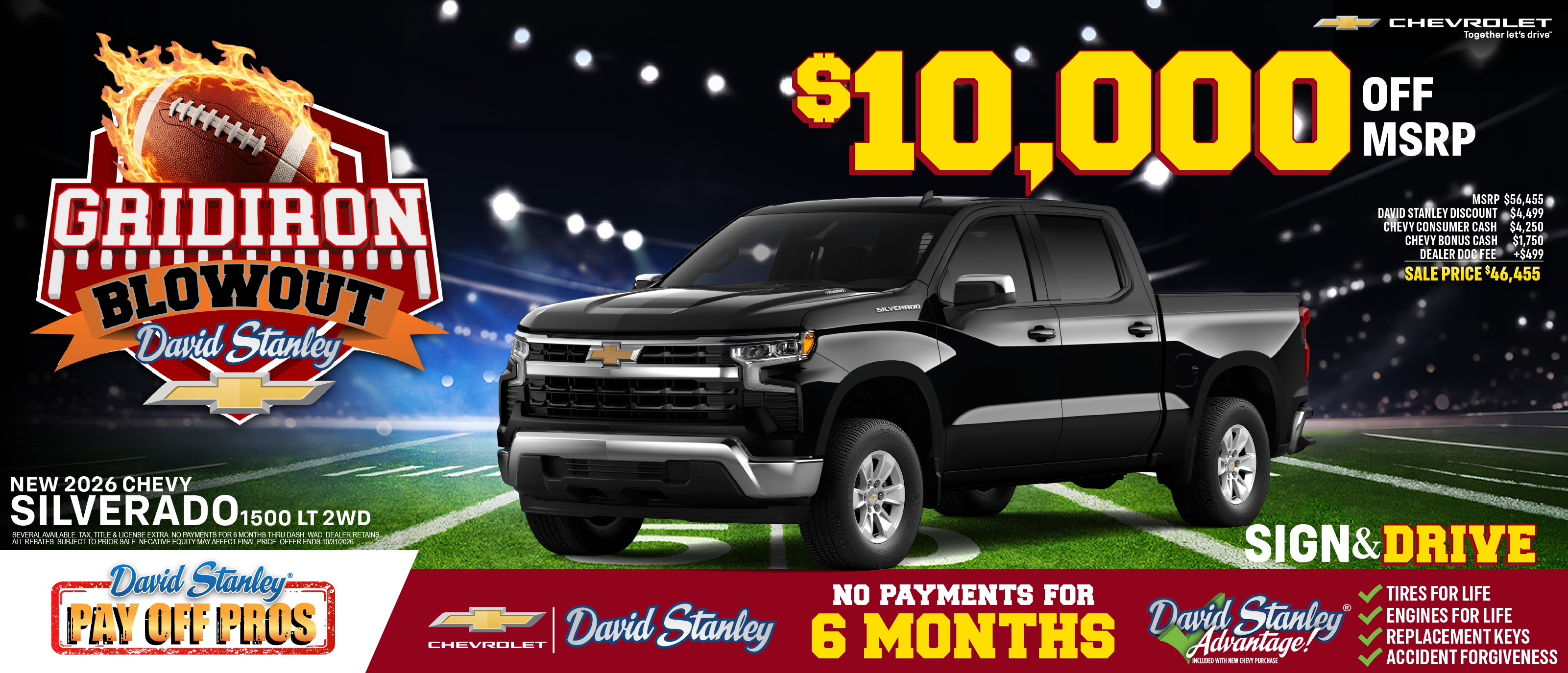 GRIDIRON BLOWOUT!