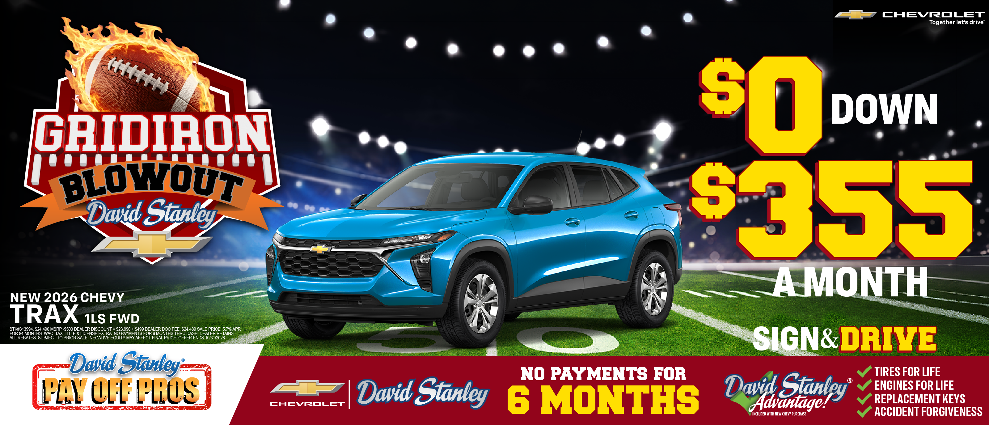 GRIDIRON BLOWOUT!