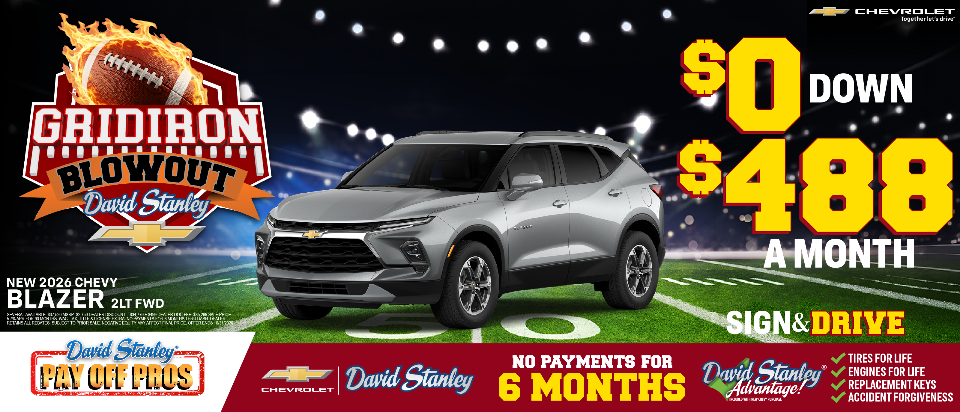 GRIDIRON BLOWOUT!