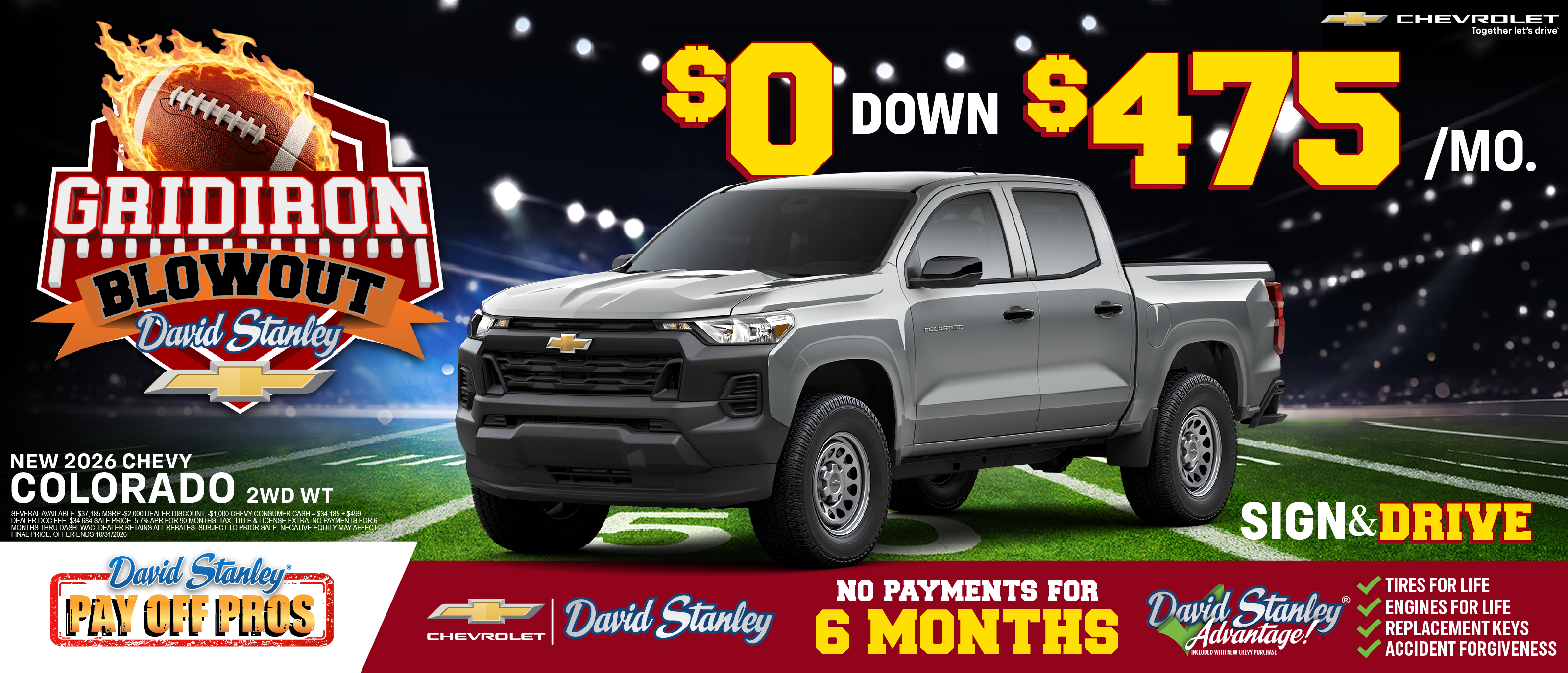GRIDIRON BLOWOUT!