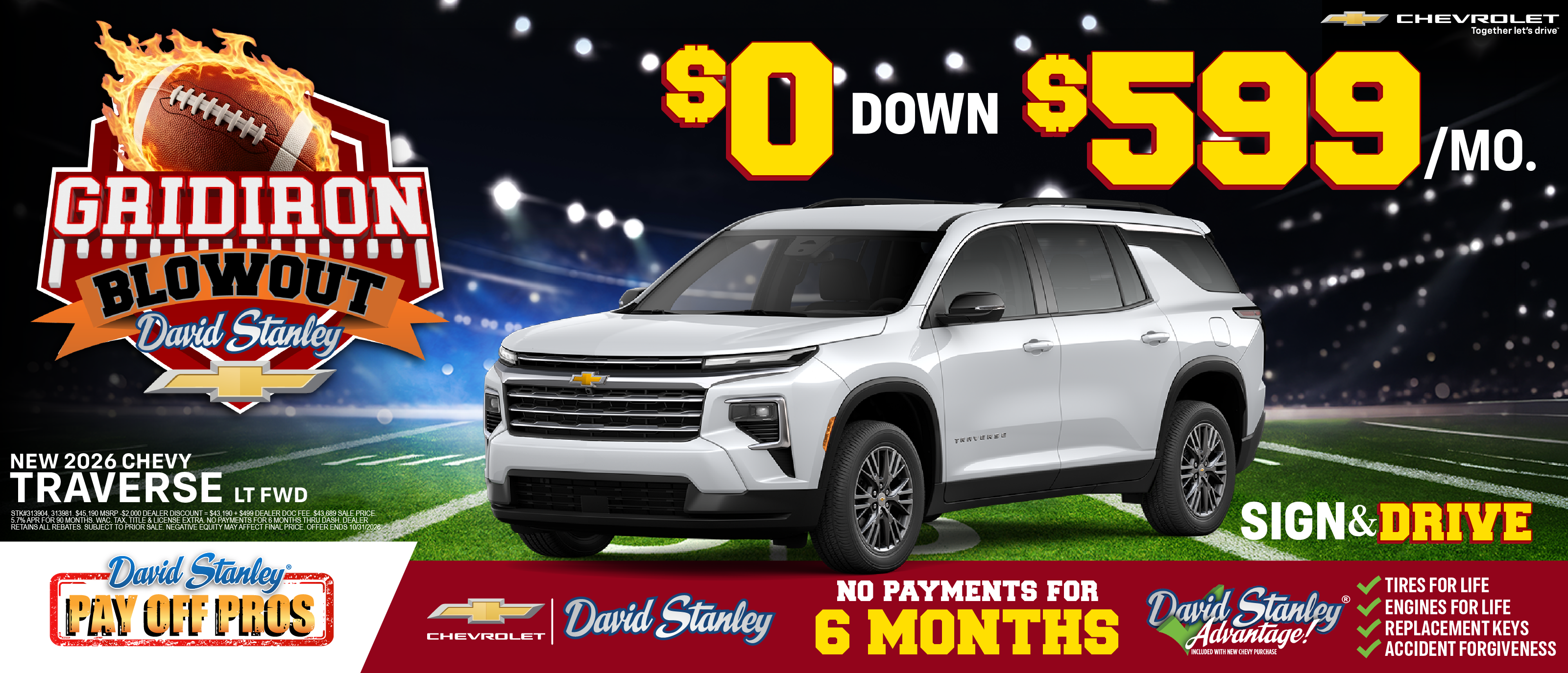 GRIDIRON BLOWOUT!