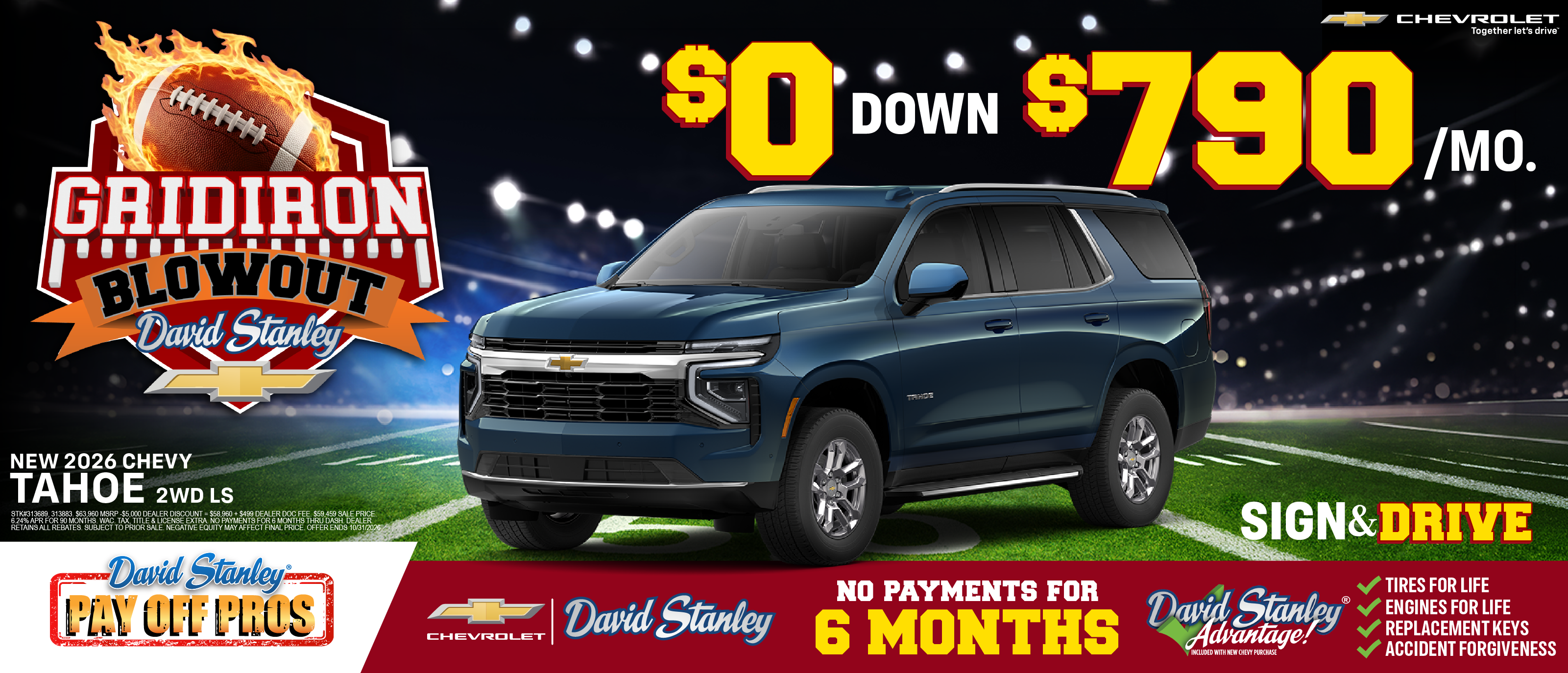 GRIDIRON BLOWOUT!